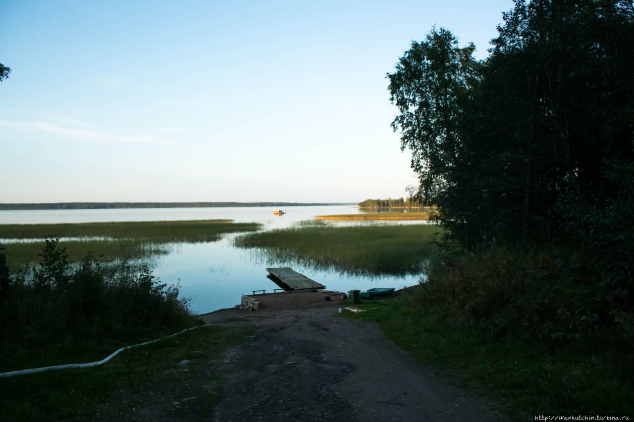 Отрадное озеро Приозерск, Россия