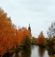 Церкви Покрова Пресвятой Богородицы и Никиты (18 в.). Вид на реку Колокшу.