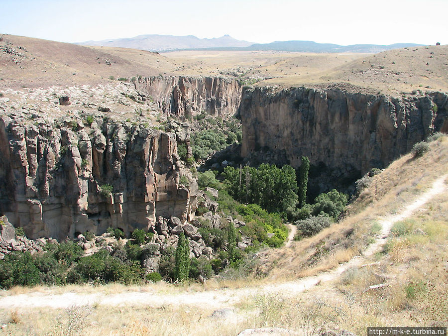 Ущелье за деревней Ихлара Ихлара (долина), Турция