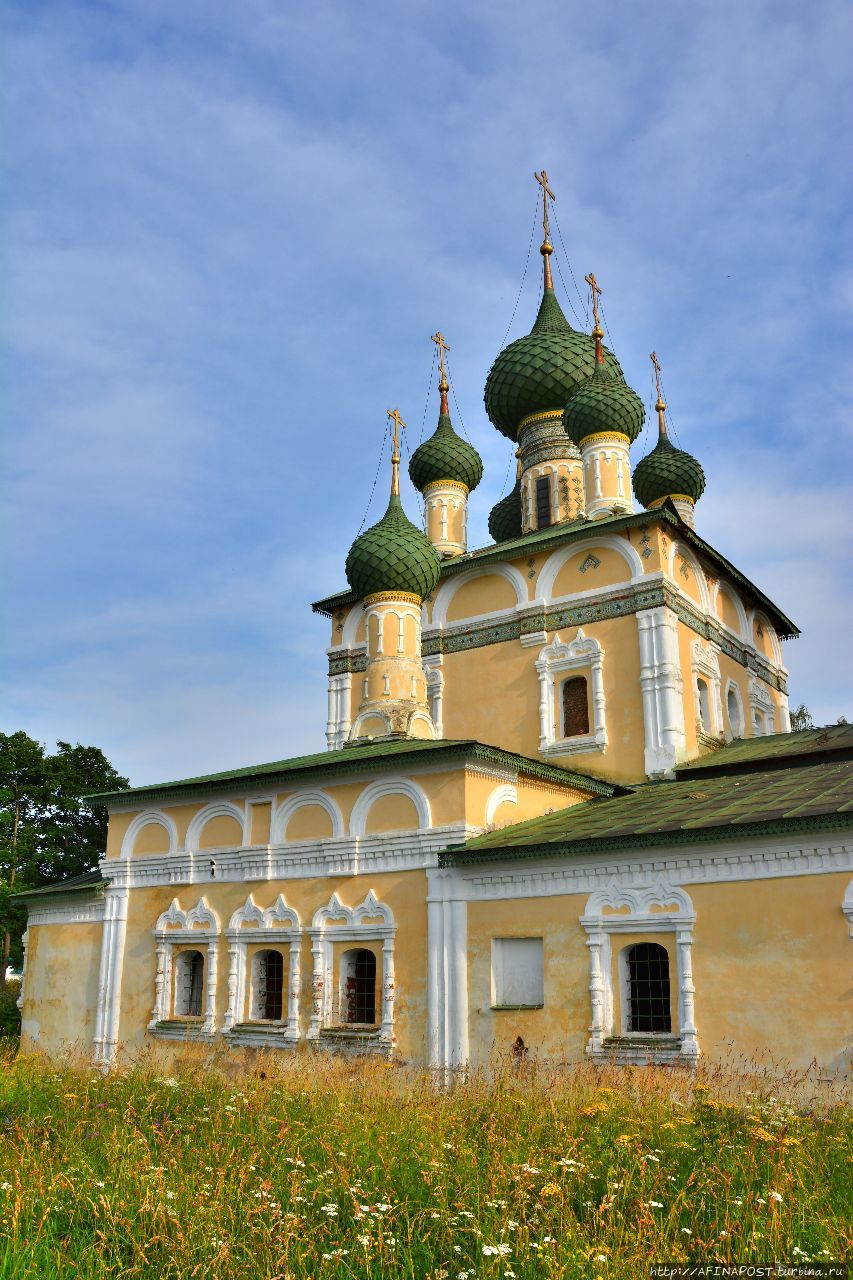 Церковь Рождества Иоанна Предтечи на Волге Углич, Россия