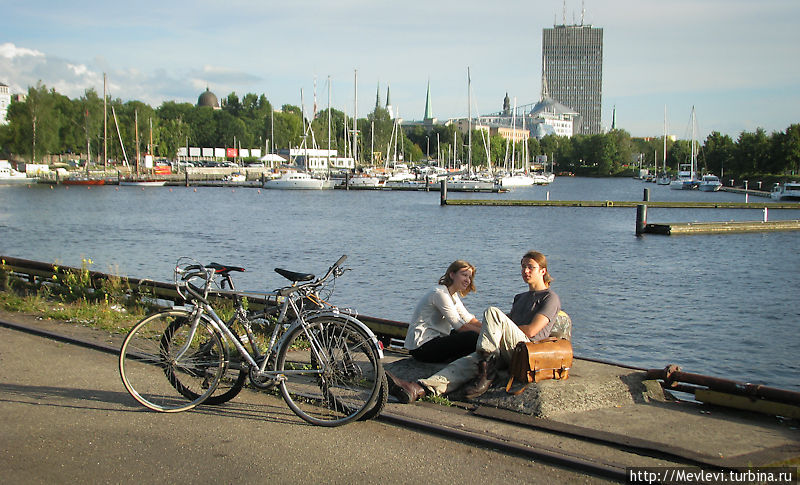 Тихое место для отдыха в самом центре Риги Рига, Латвия
