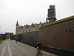 История замка начинается с крепости Кроген, представлявшей собой несколько строений, которая позволяла собирать дань с выходящих в Балтийское море кораблей.