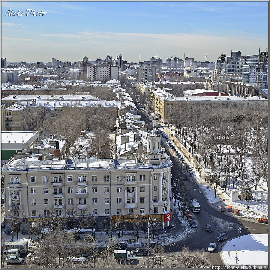 Высоко сижу — на свой город гляжу (ч5) Воронеж, Россия