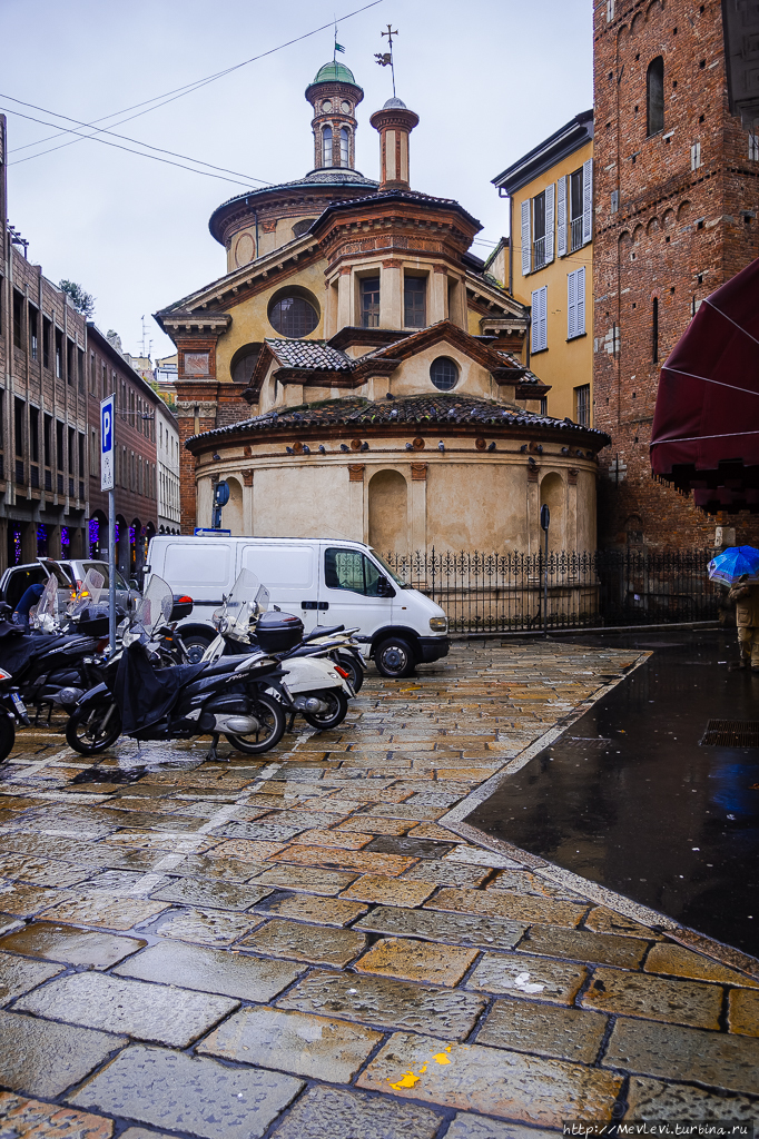 Дождливый Милан. Ноябрь Милан, Италия
