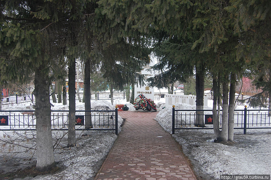 Памятник погибшим воинам в Путилково