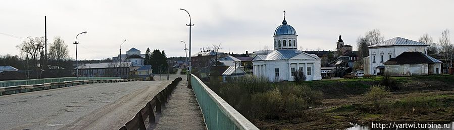 Виды с моста Солигалич, Россия