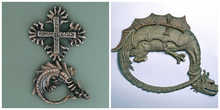 Два варианта герба Ордена Дракона