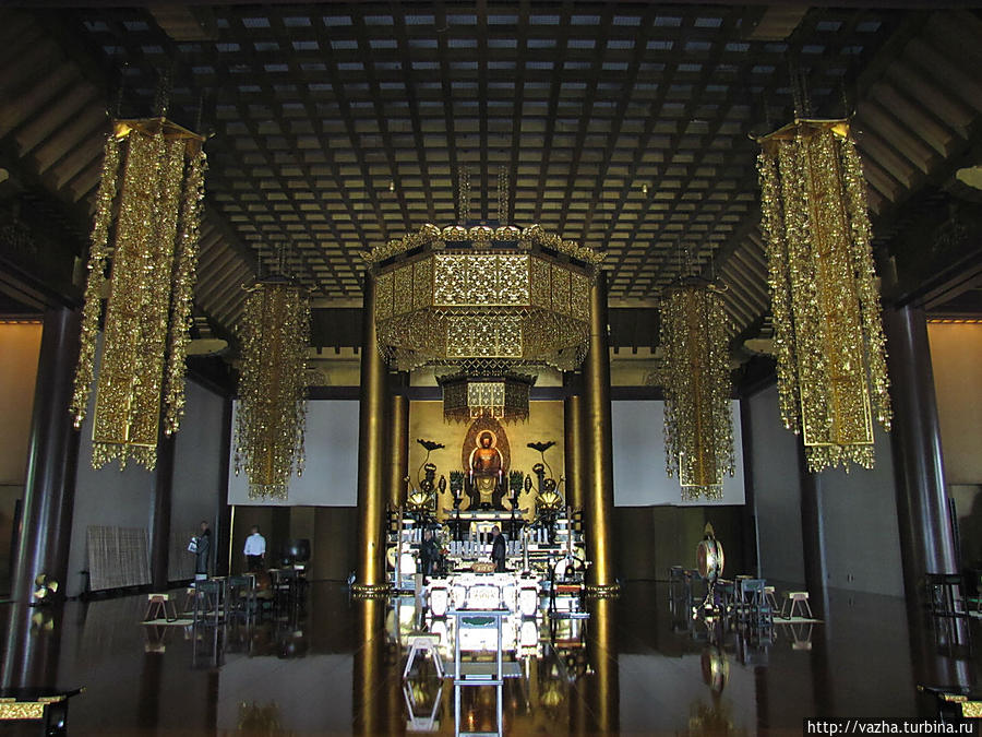 Внутри Храма. Токио, Япония