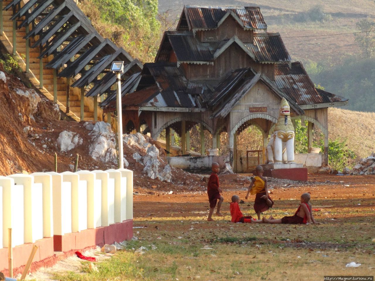 Четыре дня   из  нашей  жизни в  Мьянме. Трек ... Кало, Мьянма