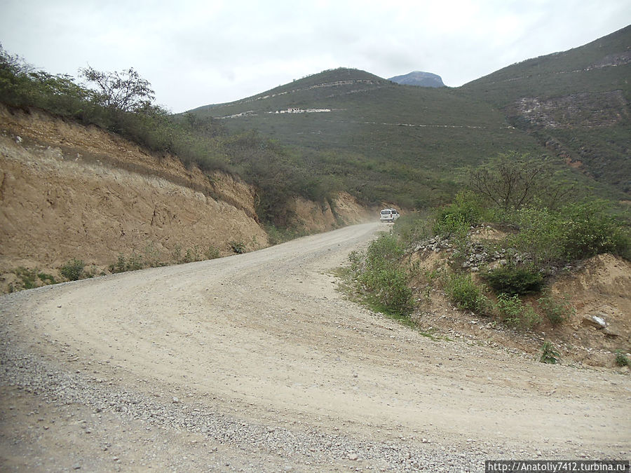 Дорога в селение Тинго. Дорога в селение Тинго.