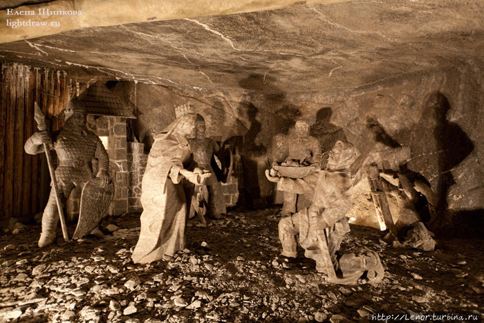 Соляная шахта в Величке Величка, Польша