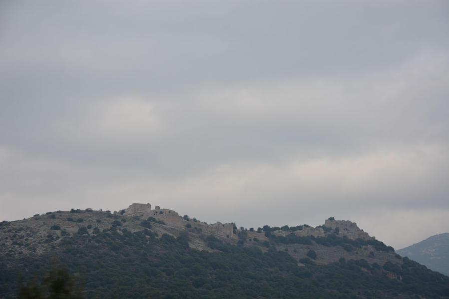 Голаны. Крепость Нимрод Национальный парк крепость Нимрод, Израиль