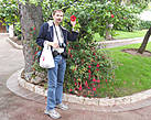 Чудесный розарий в Экзотическом саду.