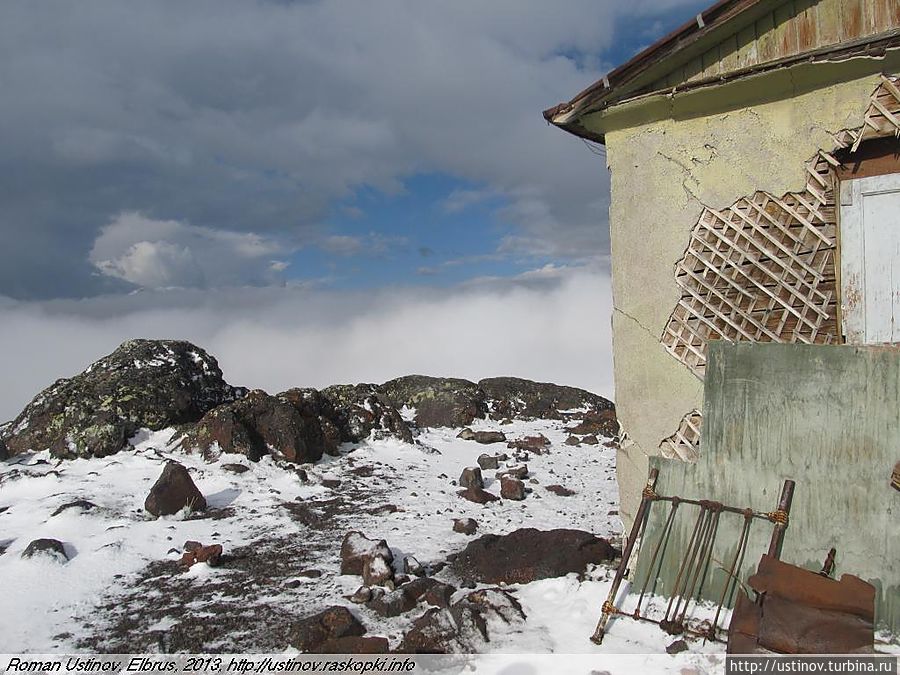 О восхождении на Эльбрус-2013(западная вершина, южный склон) Кабардино-Балкария, Россия