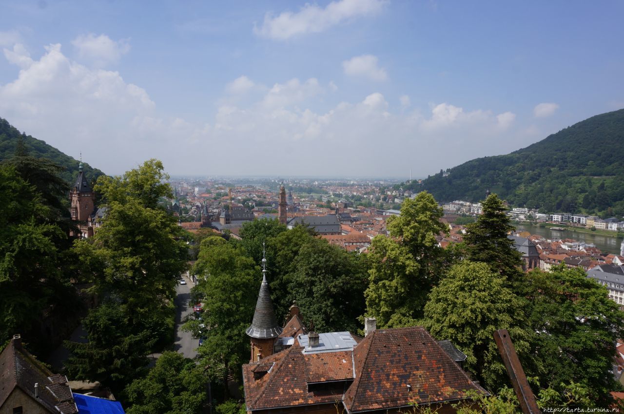 Пешком по Гейдельбергу Гейдельберг, Германия