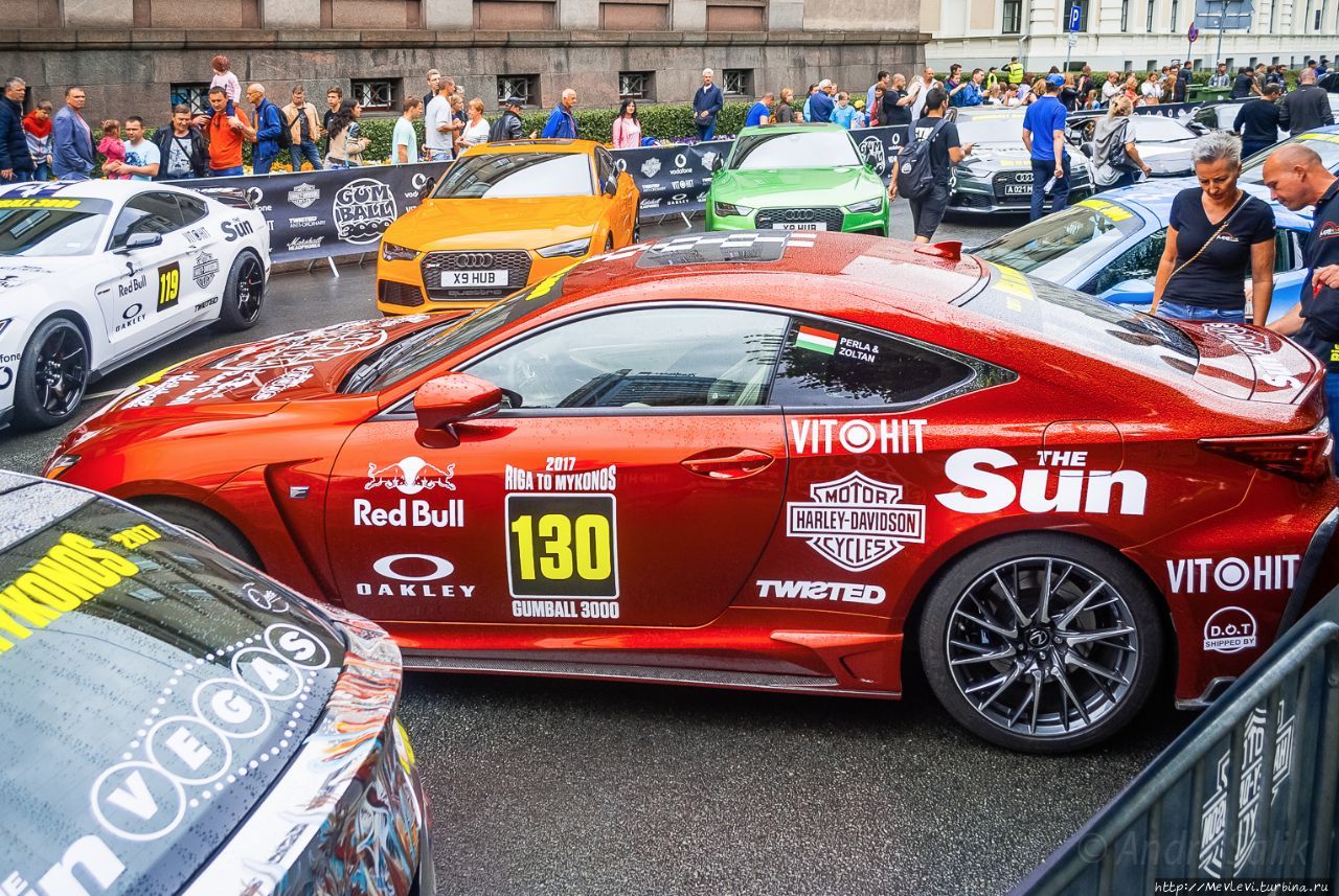 Ралли    Gumball 3000 Рига, Латвия
