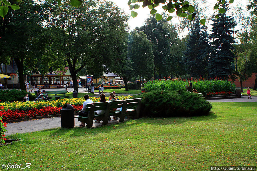 Наш взгляд на улицы и дома города Паланга, Литва