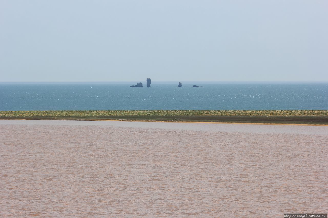 Розовые озёра Крыма Озеро Кояшское, Россия