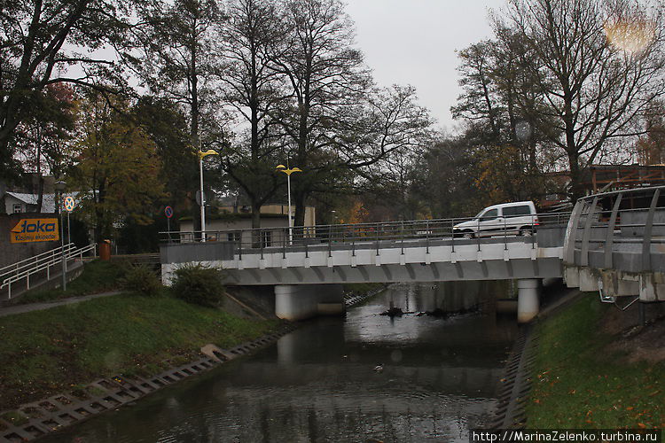 Безлюдная осенняя Паланга Паланга, Литва