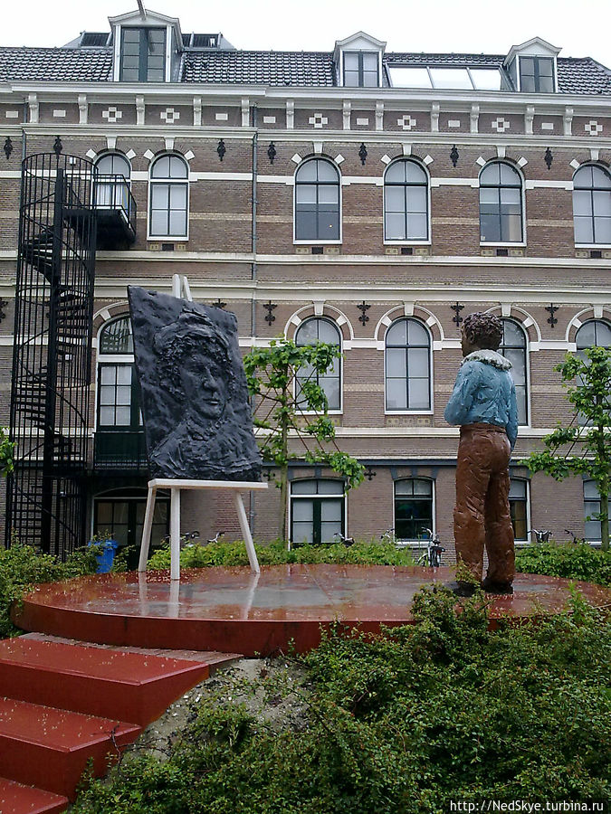 Университетский городок в стиле голандских художников Лейден, Нидерланды