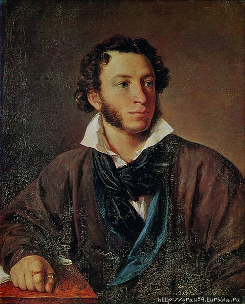 Тропинин В.А. Портрет Пушкина, 1827 (Из Интернета) Москва, Россия