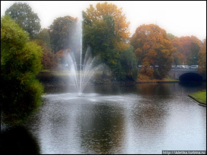 Рига октябрьского цвета Рига, Латвия