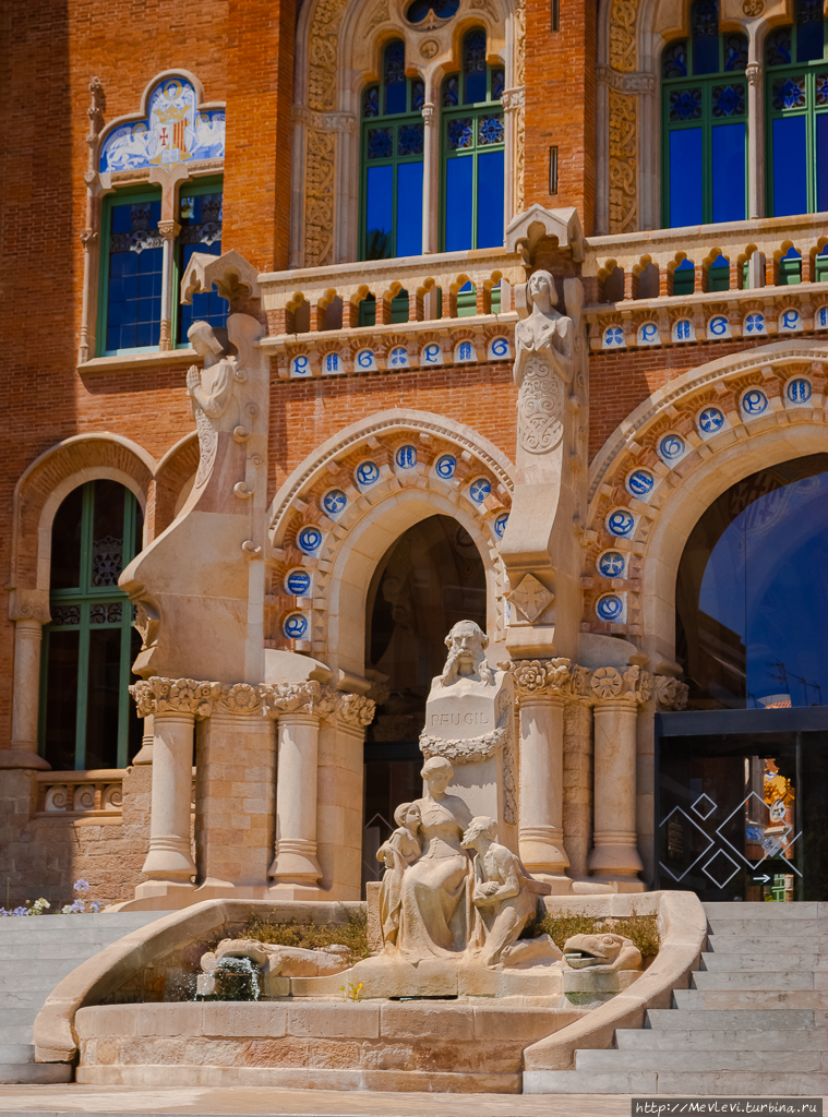 Больница Святого Павла в Барселоне Барселона, Испания Больница Святого Павла в Барселоне Барселона, Испания