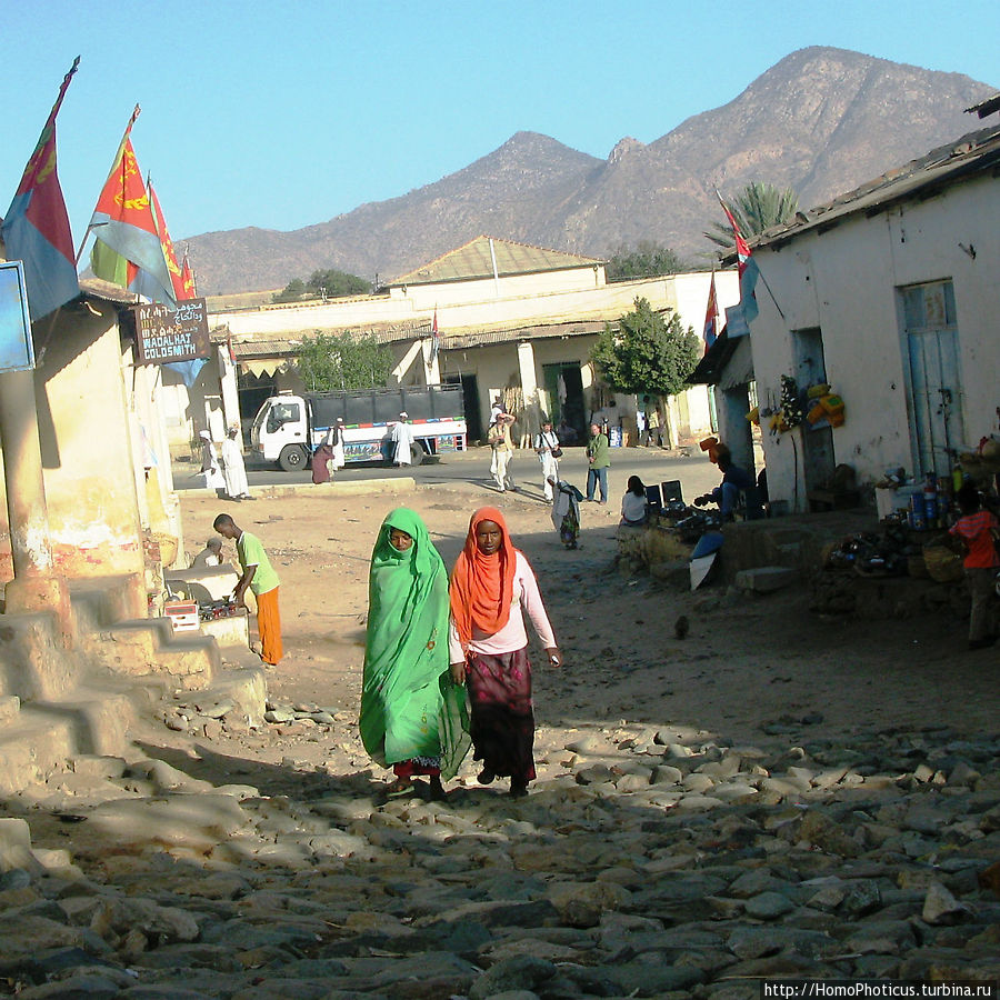 На улицах Кэрэна Кэрэн, Эритрея