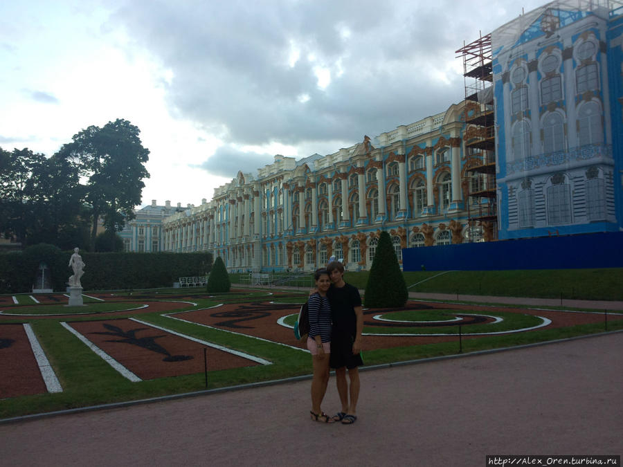 Одним из плюсов является то, что вечером вход в парк бесплатный. Пушкин, Россия