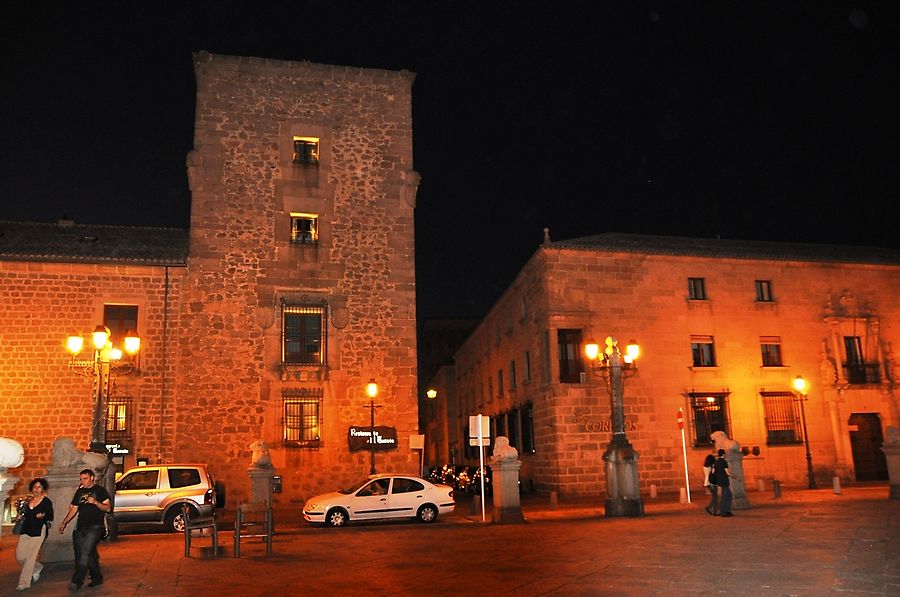 По ночной Авиле Авила, Испания