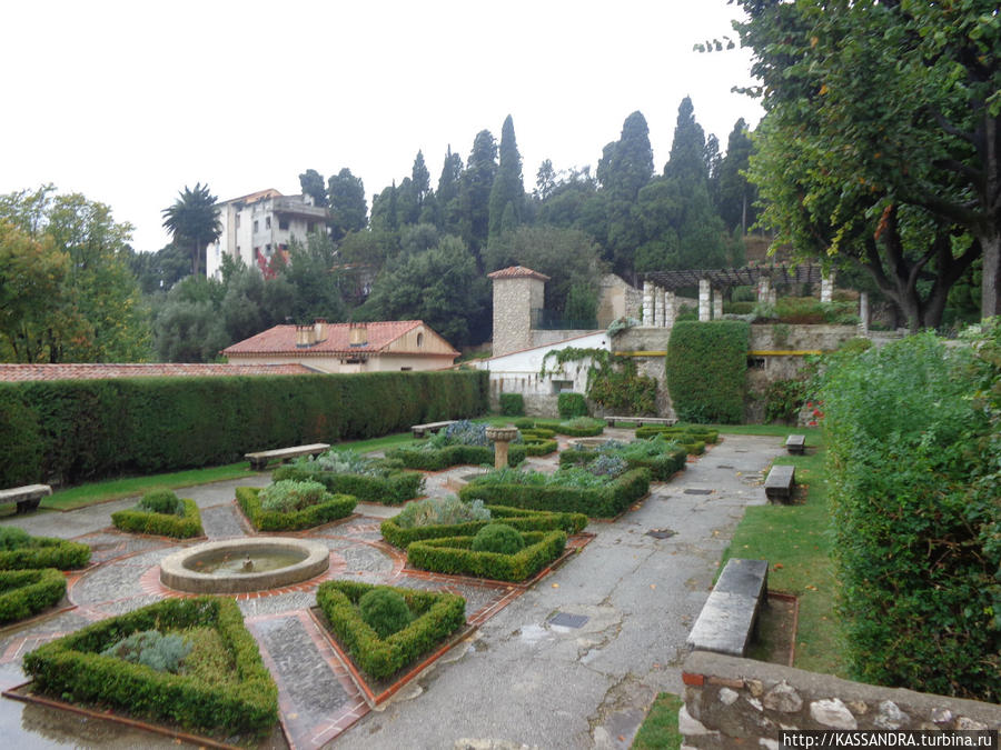 Францисканский сад, самый старый в Ницце Ницца, Франция