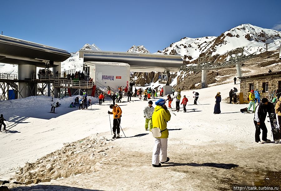 Станция старый Кругозор (2950 м) Станция старый Кругозор (2950 м)