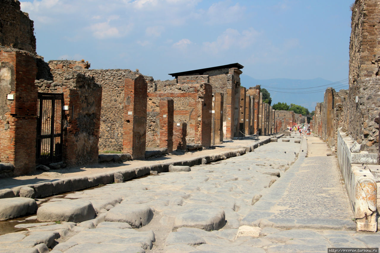 Древние Помпеи Помпеи, Италия