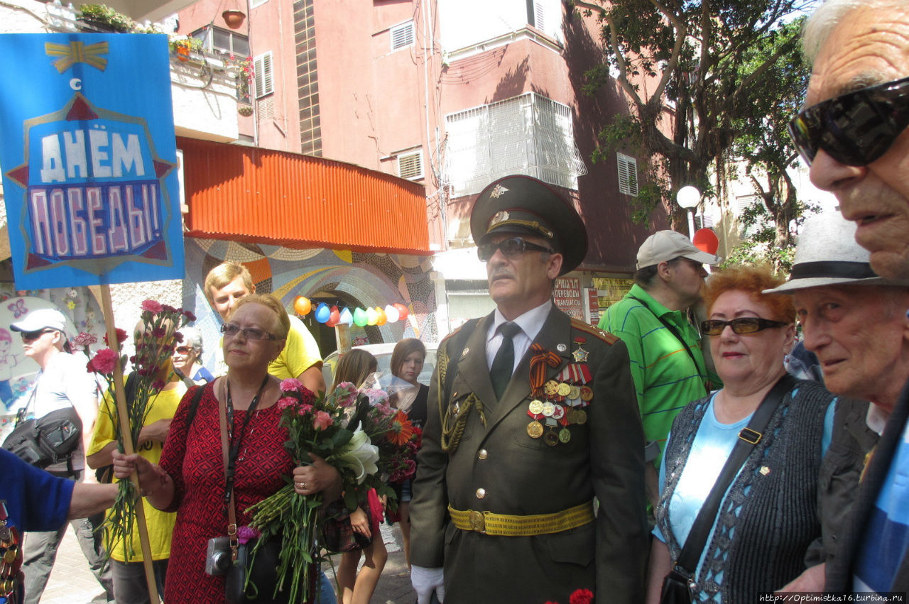 Парад Победы в Хайфе — это праздник со слезами на глазах! Хайфа, Израиль