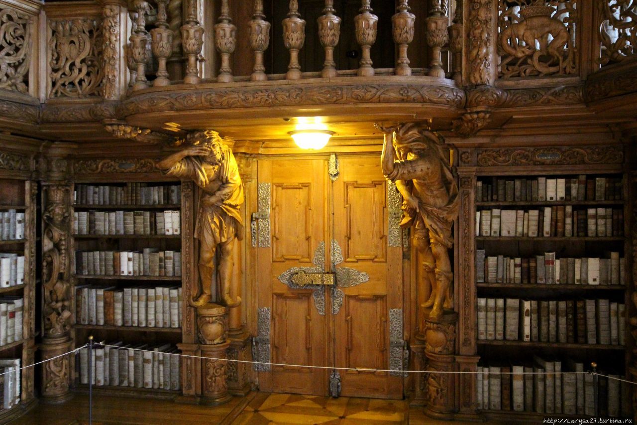 Библиотека монастыря Вальдзассен Вальдзассен, Германия