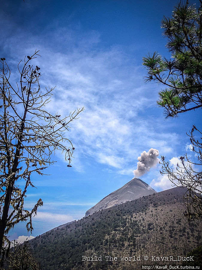 Поход на вулканы Акотенанго и Фуэго Алотенанго, Гватемала