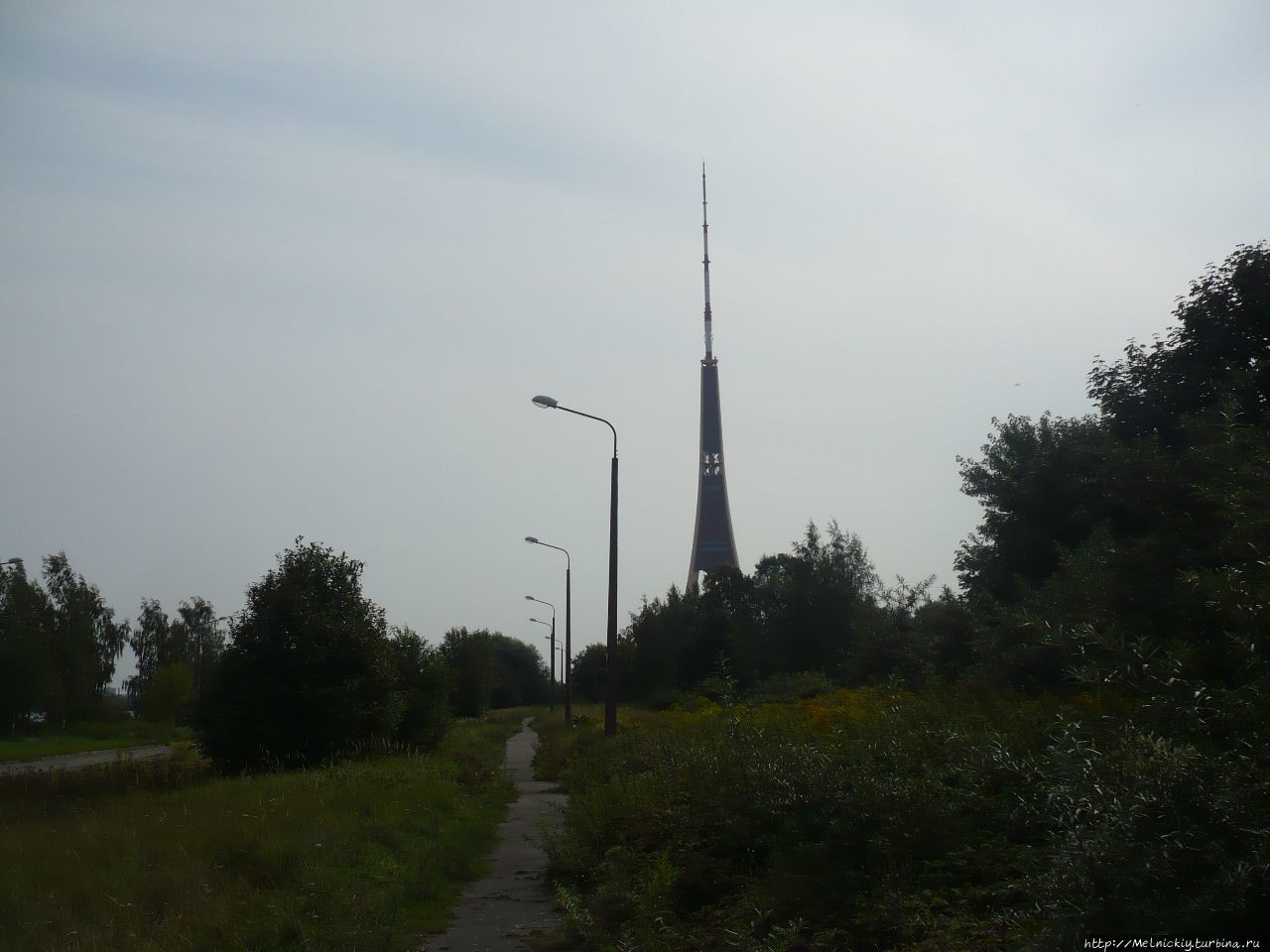 Рижская радиотелевизионная башня Рига, Латвия