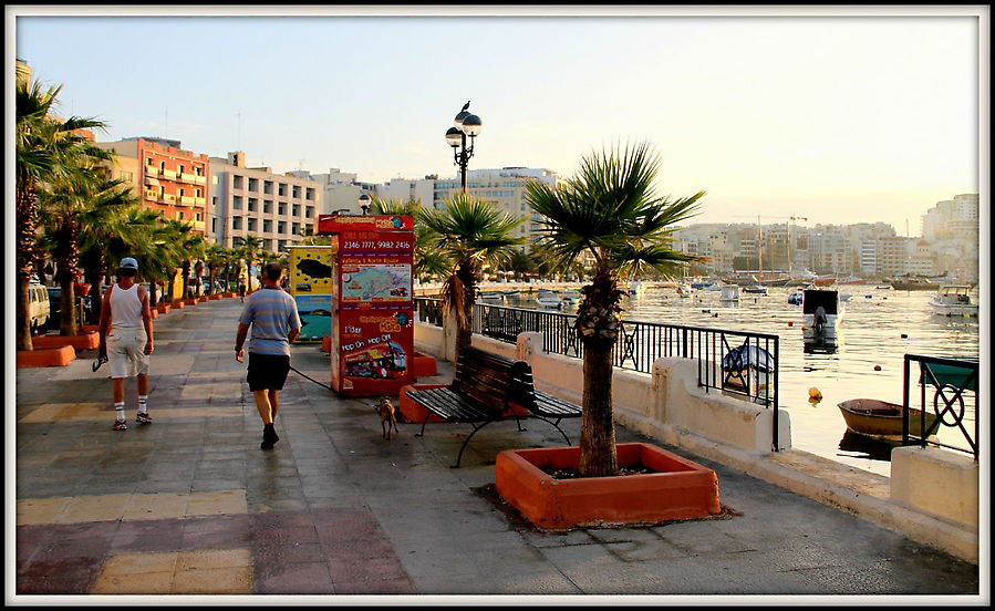 Мальтийское утро или пешком через 4 города Гзира, Мальта