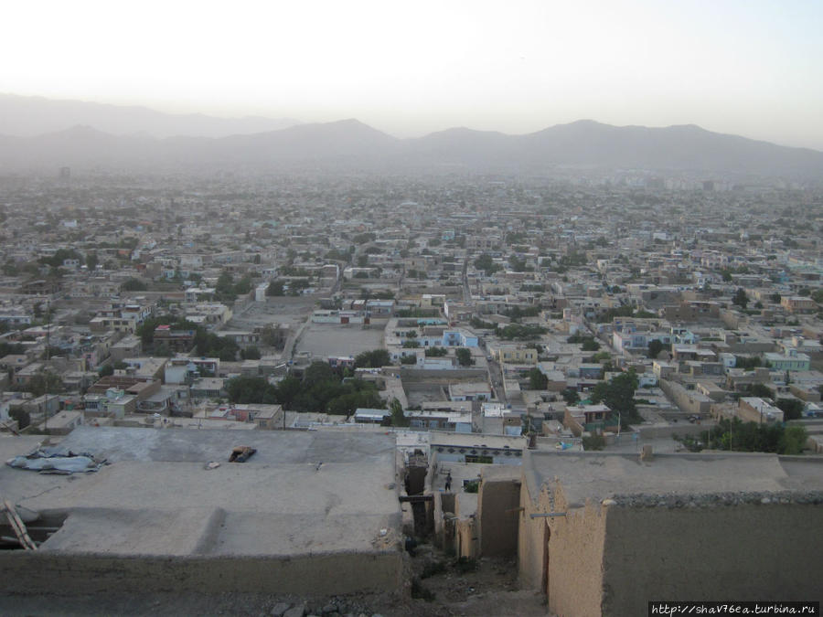 панорама Кабула Афганистан