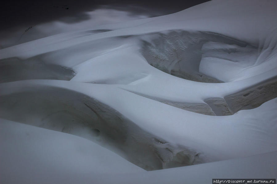 ледник Менсу Белуха гора (4509м) Природный Парк, Россия