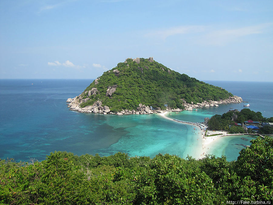 вид  на остров с видовой Остров Самуи, Таиланд
