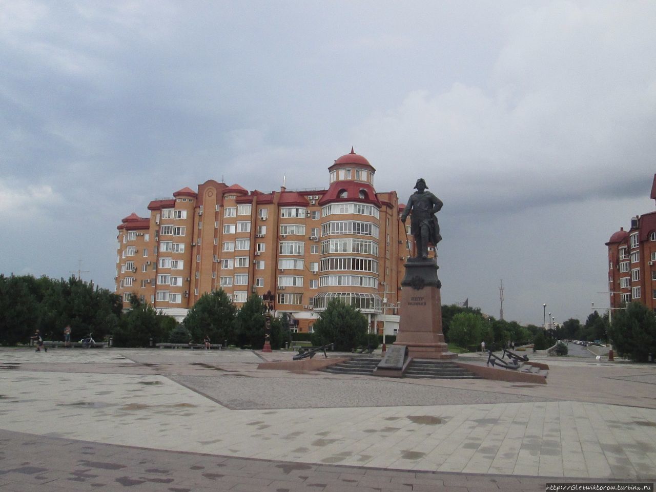 Сквер Петра I Астрахань, Россия