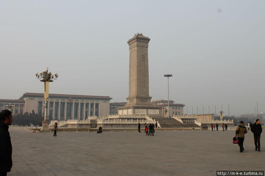 Памятник народным героям Пекин, Китай
