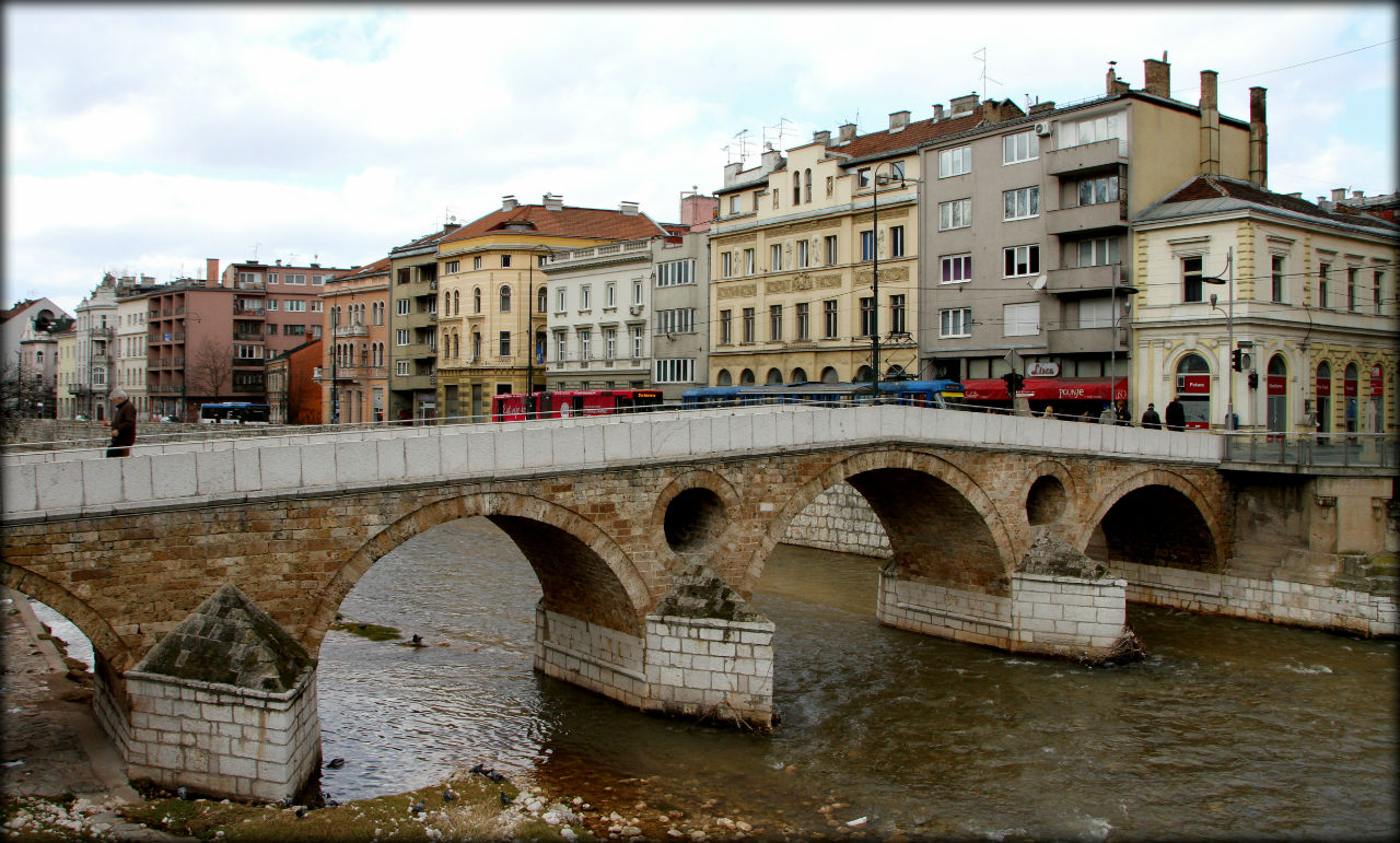 Сараево - вид снизу