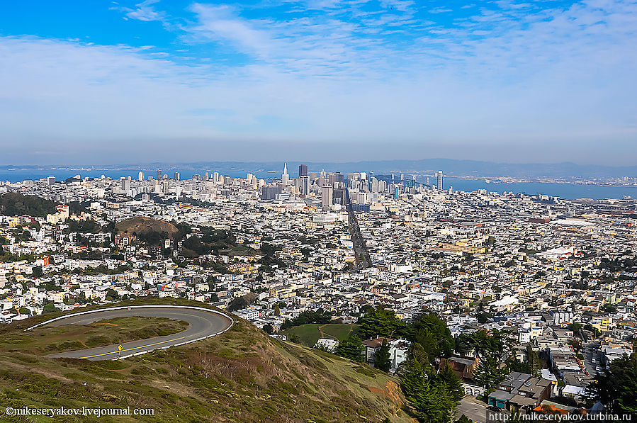 Самый красивый город Америки Сан-Франциско, CША