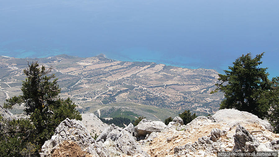Вид с горы Энос Остров Кефалония, Греция
