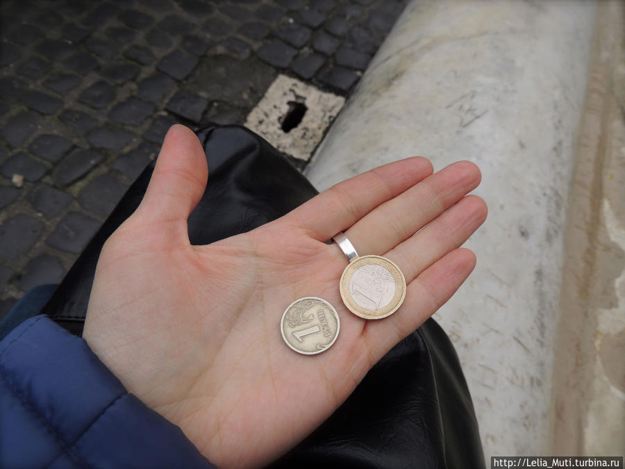 А вы бросили монетку в фонтан Трэви??? Рим, Италия