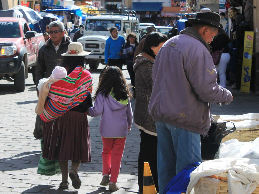 Центральный рынок Потоси, Боливия