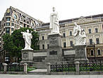 Памятник княгине Ольге, Кириллу и Мефодию и андрею Первозванному