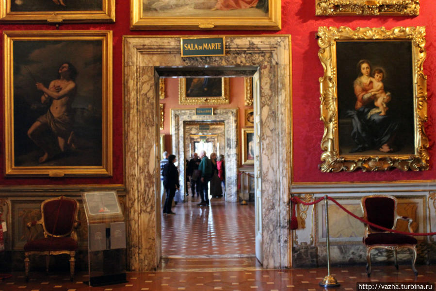 Галерея Палаццо Питти. Вторая часть. Флоренция, Италия